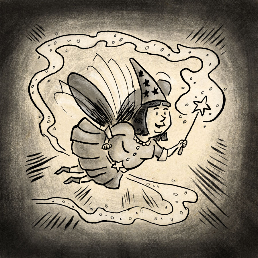 Star | Inktober Day 8 by illustrator Scott DuBar