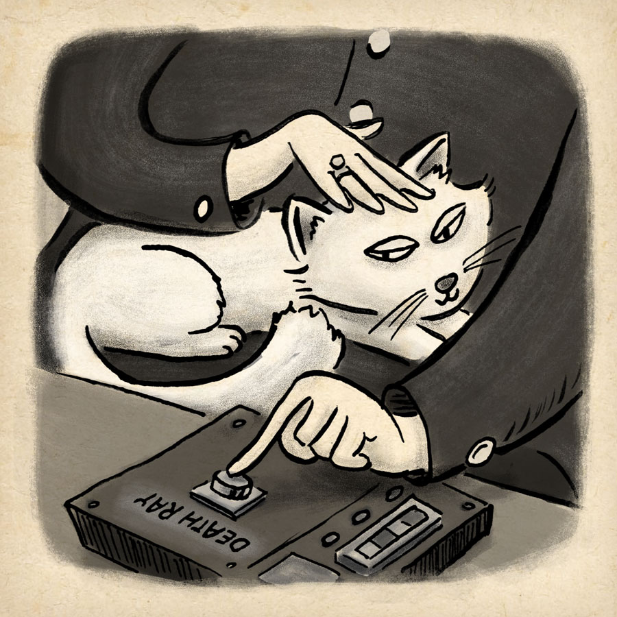 Precious | Inktober Day 9 by illustrator Scott DuBar