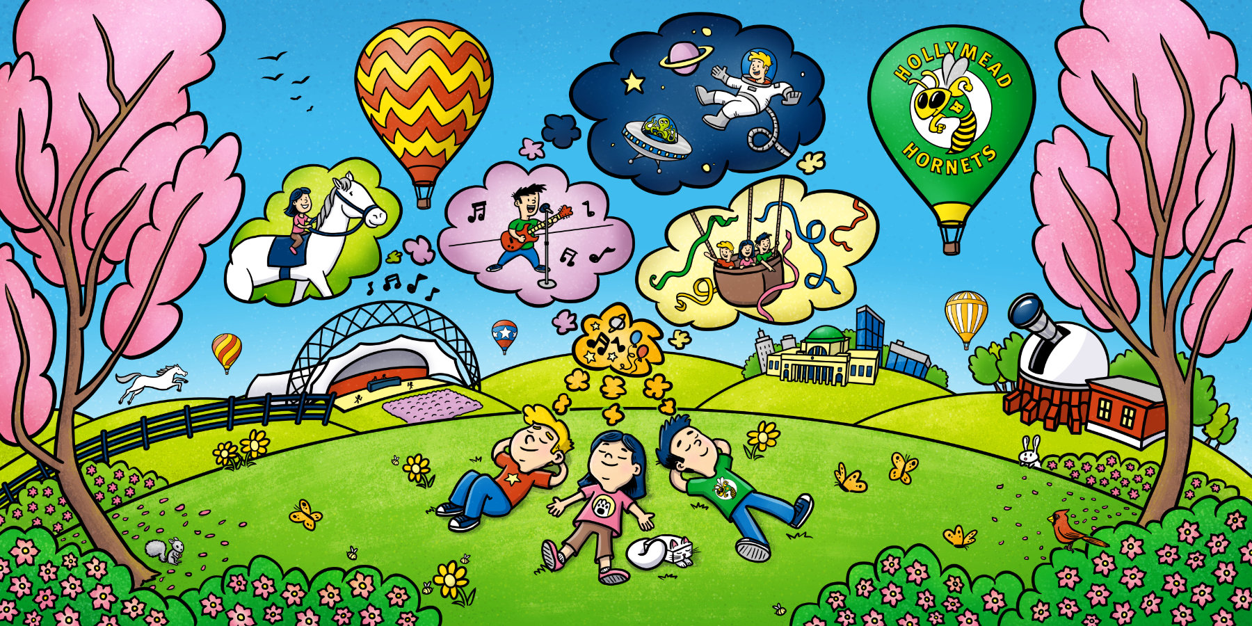 Mural Design for Hollymead Elementary